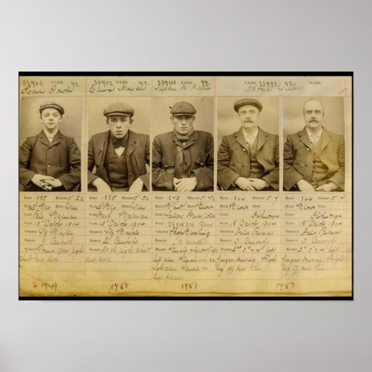 その集団は、手術を行ったピーキー・ブラインダーという ポスター (正面)