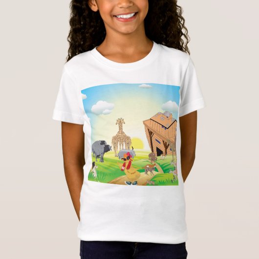 その雛はノアを困らせる Tシャツ (正面)