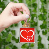 その非常に特別な人のためのボタン**キーチェーン** キーホルダー (手)