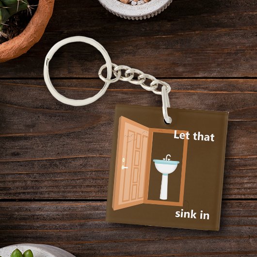 その音を聞き入れる キーホルダー