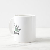 その音を聞き入れる コーヒーマグカップ (正面左)