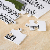その音楽困惑を遊んで下さい ジグソーパズル (側面)