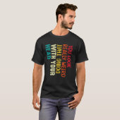 その頭の使い方、変な感じだね Fu Tシャツ (正面フル)