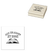 その頼本に関して ラバースタンプ (押印)