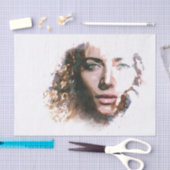 その顔 薄葉紙 (クラフト)