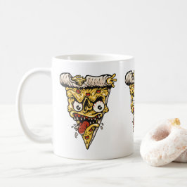 その食べピザのマグカップ – 真のピザ愛好家のために コーヒーマグカップ