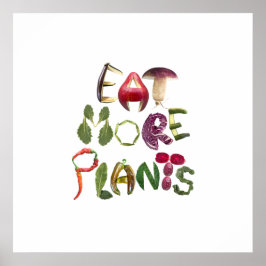 その食べ他の植物 – 健康なリマインダー ポスター