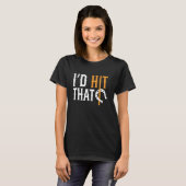 その馬蹄投げをクリアできそう Tシャツ (正面フル)