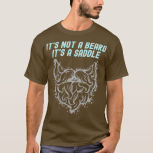 その髭ではないサドル現象デザイン1 Tシャツ