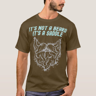 その髭ではないサドル現象デザイン1 Tシャツ