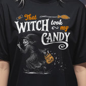 その魔女は私のキャンディの女性の闇を取った Tシャツ