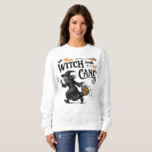 その魔女は私のキャンディを取った スウェットシャツ (正面フル)