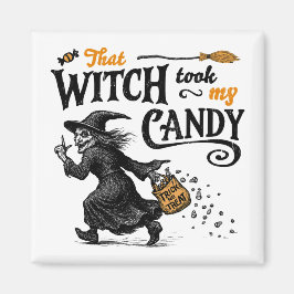 その魔女は私のキャンディを取った マグネット