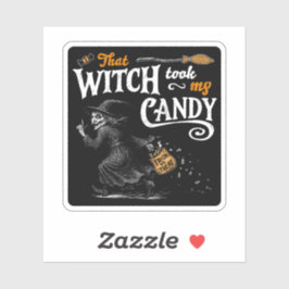 その魔女は私のキャンディを暗くしてくれた シール