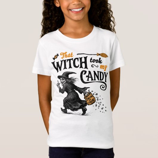 その魔女は私のキャンディ娘の Tシャツ (正面)