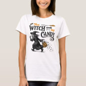 その魔女は私のキャンディ・ウィメンズを奪った Tシャツ (正面)