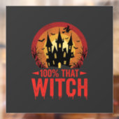 その魔女100% ハロウィン城 ウィンドウサイン (シート2)