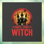 その魔女100% ハロウィン城 ウィンドウサイン (シート3)