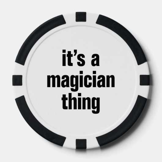 その魔術的なもの ポーカーチップ (正面)