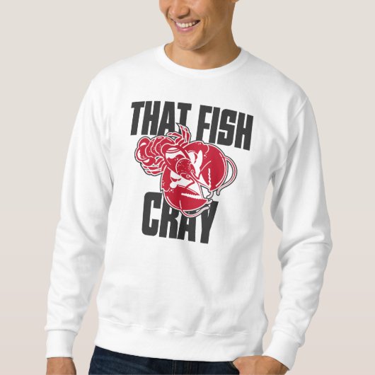 その魚Cray スウェットシャツ (正面)