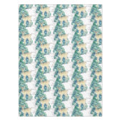 その鹿は雪の中を踊る テーブルクロス (正面)