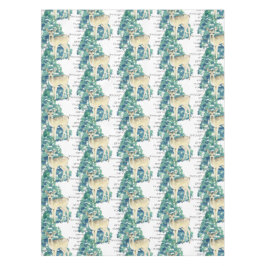 その鹿は雪の中を踊る テーブルクロス