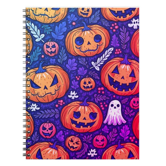 その10歳の子供たちのハロウィーン ノートブック (正面)