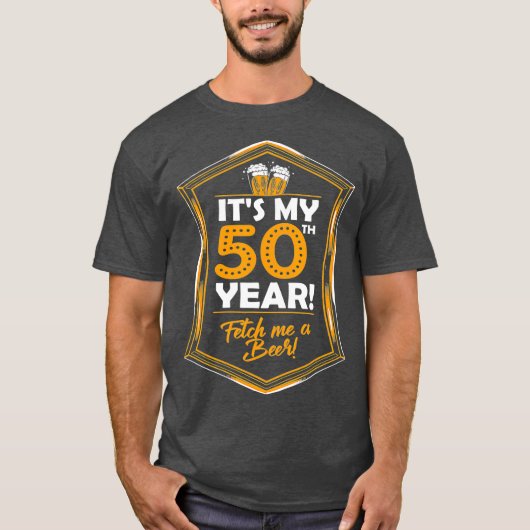 その50誕生日 Tシャツ (正面)