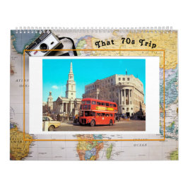 その70年代の旅行カレンダー カレンダー
