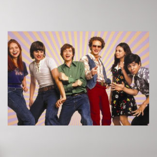 その70sはケルソハイドエリック・フェズ・ドナ・ジャッキーを見せる ポスター