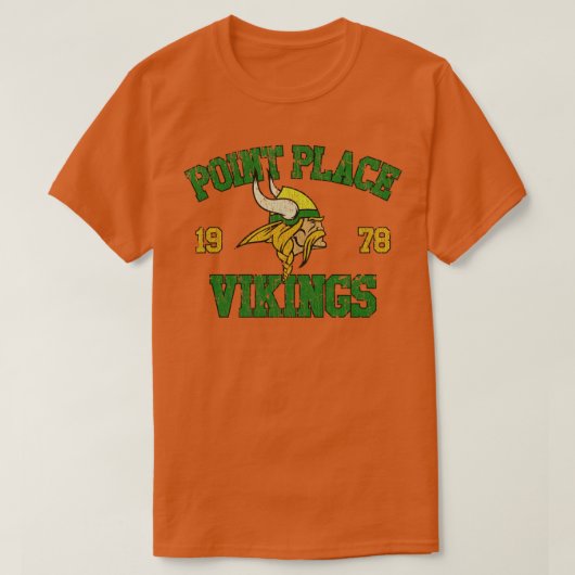 その70sポイントプレイスバイキング1978 tシャツ (デザイン正面)