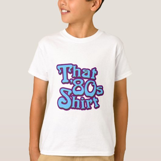 その80年代のワイシャツ Tシャツ (正面)