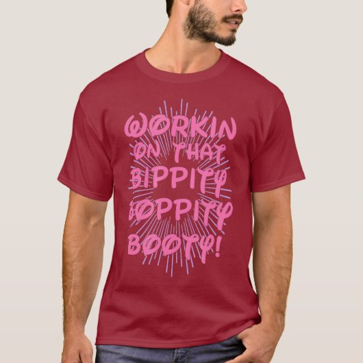 そのBippiityのBoppityのブースで作業 – Gym Tシャツ (正面)