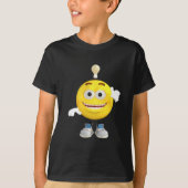 そのEmojiが考えることを愛するBrainy氏 Tシャツ (正面)