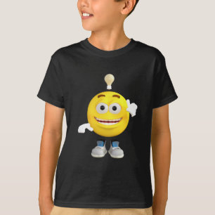 そのEmojiが考えることを愛するBrainy氏 Tシャツ