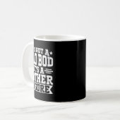 そのNot AパパBod Its父親姿おもしろいパパBo コーヒーマグカップ (正面左)