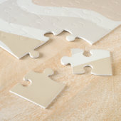 そのSoアイボリー幾何学的抽象芸術パターン ジグソーパズル (側面)