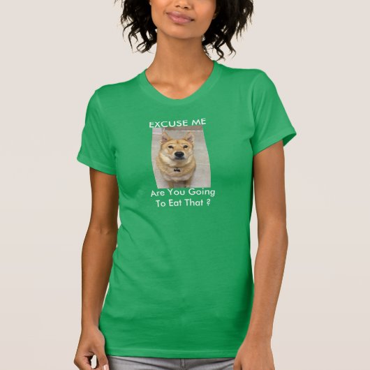 そのTシャツを食べることを行っているあります Tシャツ (正面)