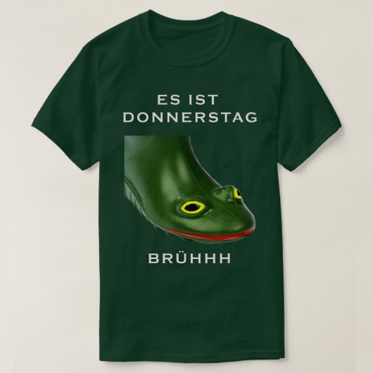 そのTonnerday Browミームインターネットカメおもしろいス Tシャツ (デザイン正面)