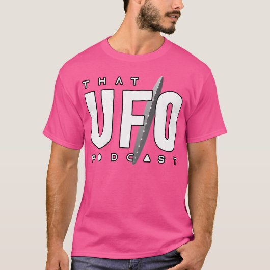 そのUfo Podcastロゴ Tシャツ (正面)