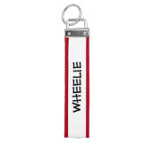 そのWheelieのKeychainのリスト・ストラップを付けて下さい リストバンドキーホルダー (鍵トップ)