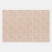 そばかすのある羽のシグネチャーラッピング紙 ラッピングペーパーシート (正面3)