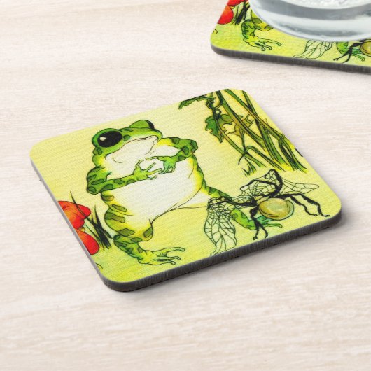 そばかすのカエル コースター (左側)
