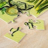 そばかすのカエル ジグソーパズル (側面)