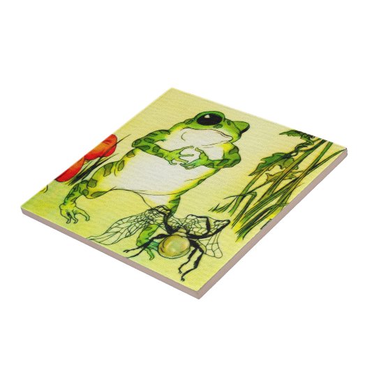 そばかすのカエル タイル (側面)