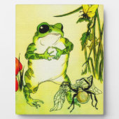 そばかすのカエル フォトプラーク (正面)