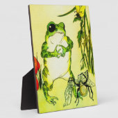 そばかすのカエル フォトプラーク (側面)