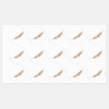 そばかすの羽のラベル