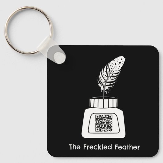 そばかすの羽 キーホルダー (正面)