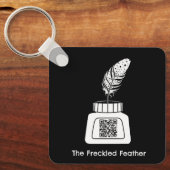 そばかすの羽 キーホルダー (正面)